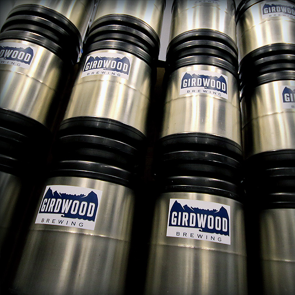 girdwood brewqing company stainless steel barrels